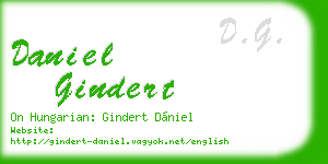 daniel gindert business card